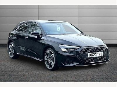 Used Audi A3 S-Line 150 HP (110 kW) 2023 Black Sedan