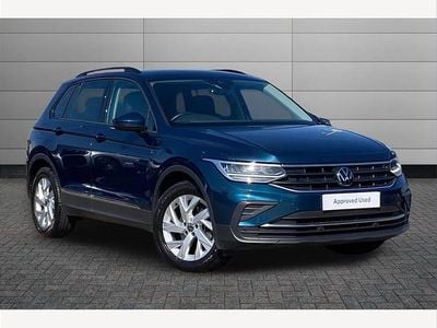Used VW Tiguan Life 130 HP (95 kW) 2022 Nightshade blue SUV