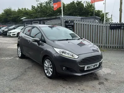 Used Ford Fiesta Titanium 2017 Grey Hatchback
