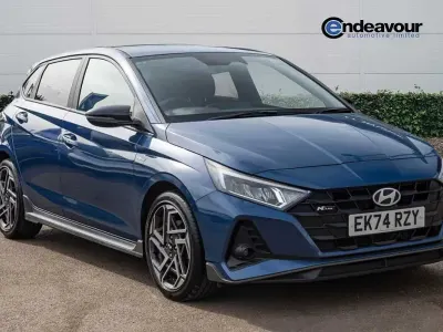 Used Hyundai i20 N Line 100 HP (73 kW) 2024 Blue Hatchback