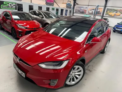 Used Tesla Model X 448 kW (610 HP) 2018 Red SUV