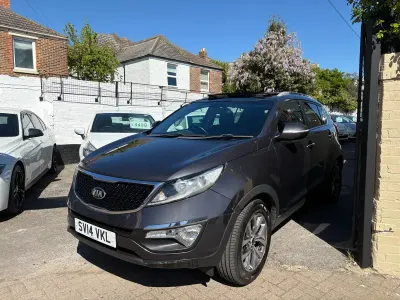 Begagnad Kia Sportage 114 HK (83 kW) 2014 Silver SUV