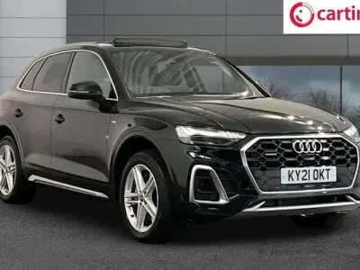 Used Audi Q5 S-Line 299 HP (219 kW) 2021 Black SUV
