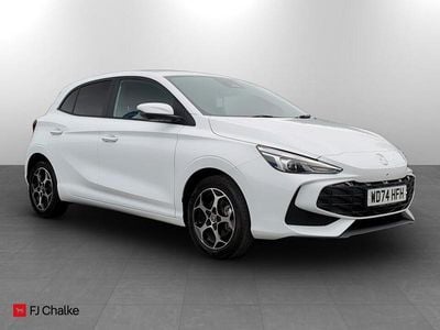 Used MG MG3 Trophy 194 HP (142 kW) 2025 White Hatchback