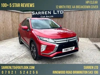 Used Mitsubishi Eclipse 2018 Red Hatchback