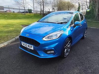 Usado Ford Fiesta ST-Line 95 CV (69 kW) 2020 Azul Utilitario