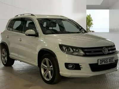 Used VW Tiguan R-line Edition 184 HP (135 kW) 2016 White SUV