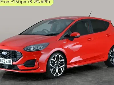 Usado Ford Fiesta ST-Line X 125 HP (91 kW) 2023 Vermelho Citadino