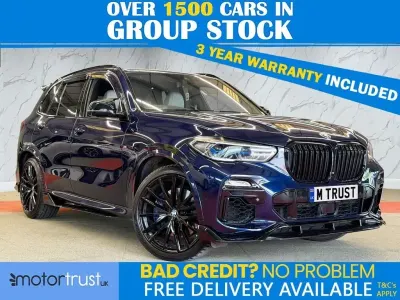 Begagnad BMW X5 Comfort Edition 400 HK (294 kW) 2019 Blå SUV