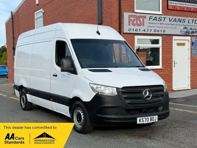 Used Mercedes Sprinter Progressive 150 HP (110 kW) 2020 White Van