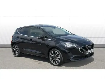 Used Ford Fiesta Titanium X 125 HP (91 kW) 2023 Black Hatchback