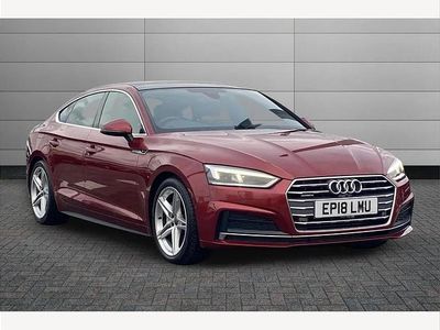 Red Used 2018 Audi A5 Sportback S-Line Hatchback | £22,995 (Expensive)