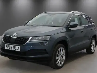 Używany Skoda Karoq SE L 150 KM (110 kW) 2019 Szary SUV