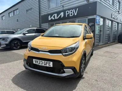 Used Kia Picanto X-Line 2023 Yellow Hatchback