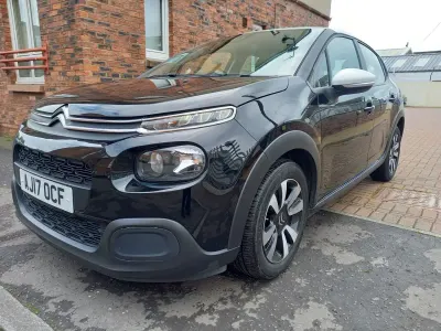Gebraucht Citroën C3 Feel 2017 Schwarz Kleinwagen