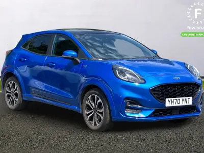 Used Ford Puma ST-Line 125 HP (91 kW) 2020 Blue SUV
