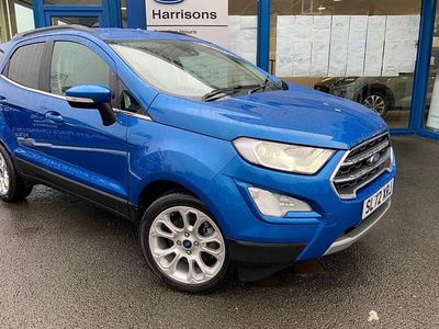 Used Ford Ecosport Titanium 125 HP (91 kW) 2022 Blue SUV