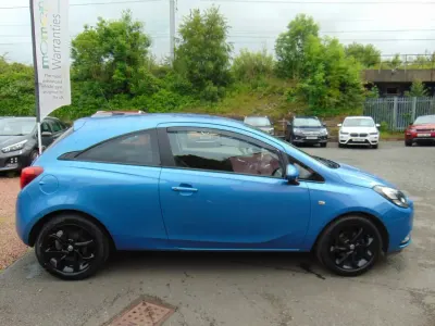 Used Vauxhall Corsa 75 HP (55 kW) 2019 Blue Hatchback