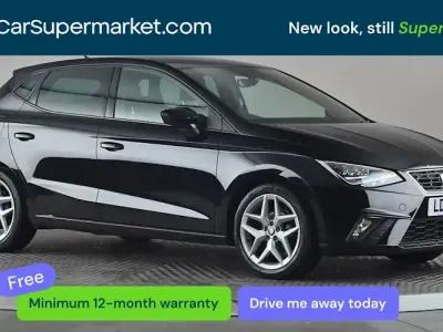 Używany Seat Ibiza FR 95 KM (69 kW) 2021 Czarny Hatchback