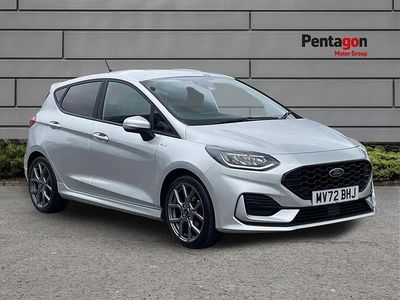 Used Ford Fiesta ST-Line 99 HP (72 kW) 2023 Silver Hatchback