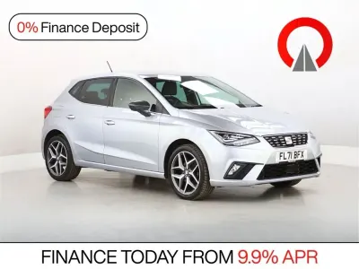 Używany Seat Ibiza XCELLENCE 110 KM (80 kW) 2021 Srebrny Hatchback