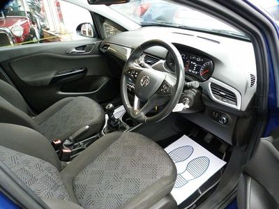 Used Vauxhall Corsa 75 HP (55 kW) 2017 Blue Hatchback