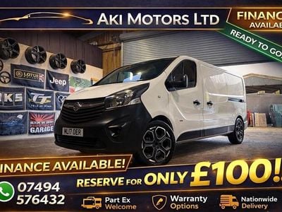 Used Vauxhall Vivaro 2017 White