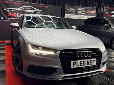 Silver Used 2017 Audi A7 Black Edition Hatchback | £17,995 (Super price)