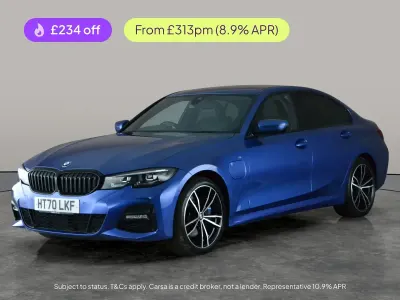 Used BMW 330e M Sport 2021 Blue Sedan