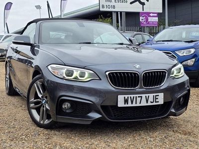Used BMW 225 M Sport 224 HP (164 kW) 2017 Grey Cabriolet