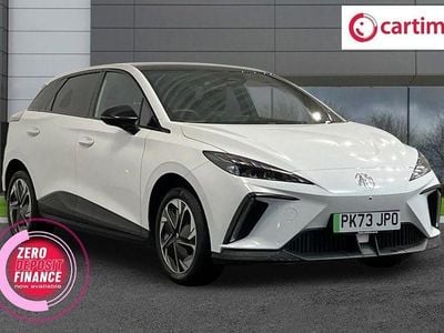 White Used 2023 MG MG4 EV Trophy Hatchback | £14,890 (Fair price)