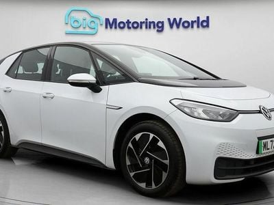 Used VW ID.3 Pure 110 kW (150 HP) 2021 White Hatchback