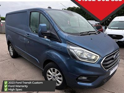 Used Ford Transit Custom Limited 130 HP (95 kW) 2023 Blue Van