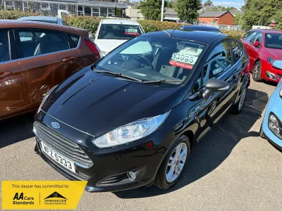Used Ford Fiesta Zetec 2015 Black Hatchback