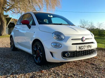 Used Fiat 500 S 105 HP (77 kW) 2017 White Hatchback