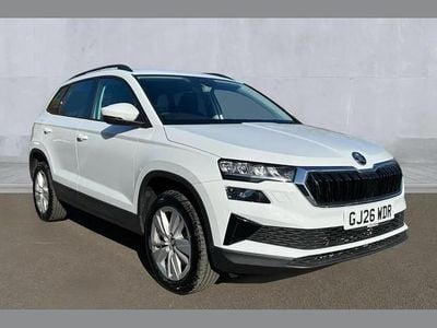 Używany Skoda Karoq SE 150 KM (110 kW) 2026 Biały SUV