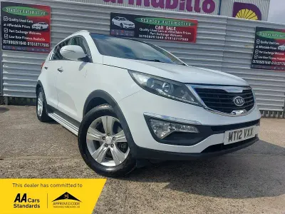 Used Kia Sportage 114 HP (83 kW) 2012 White SUV