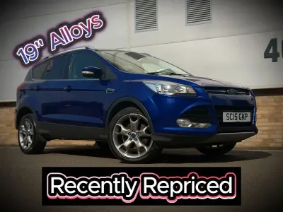 Used Ford Kuga Titanium 150 HP (110 kW) 2015 Blue SUV