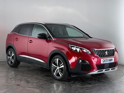 Used Peugeot 3008 GT-line 2019 Red Hatchback