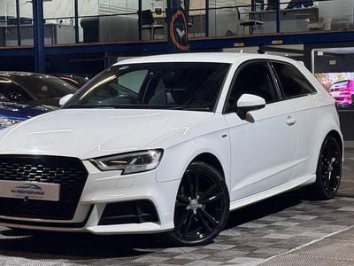 White Used 2017 Audi A3 S-Line Hatchback | £11,490 (Fair price)