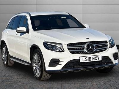Used Mercedes GLC220 AMG line 170 HP (125 kW) 2018 White Estate