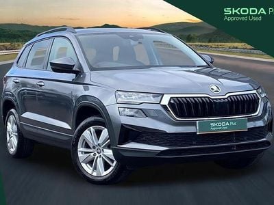 Graphite grey metallic Used 2025 Skoda Karoq SE SUV | £21,455 (Good price)