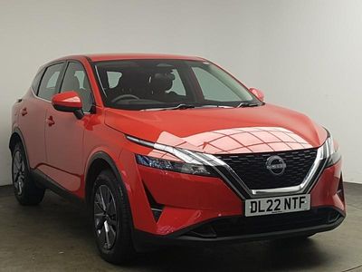 Red Used 2022 Nissan Qashqai Visia SUV | £14,698 (Fair price)