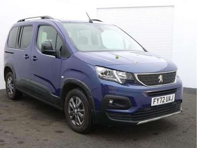 Blue Used 2022 Peugeot Rifter Allure Premium MPV | £15,995 (Super price)