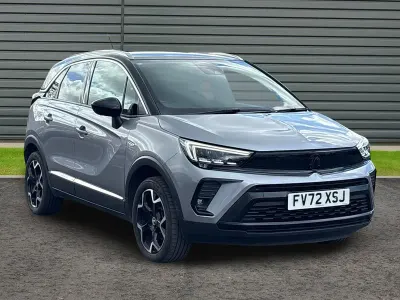 Used Vauxhall Crossland Ultimate 130 HP (95 kW) 2022 Grey SUV