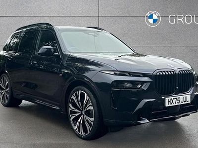 Black New 2025 BMW X7 M Sport SUV | £86,989 (Fair price)