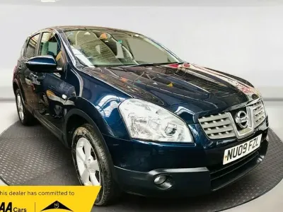 Używany Nissan Qashqai Acenta 141 KM (103 kW) 2009 Niebieski SUV