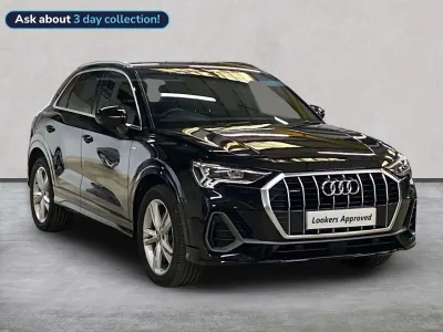 Begagnad Audi Q3 S-Line 190 HK (139 kW) 2019 Svart SUV