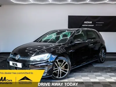 Used VW Golf VII GTD 184 HP (135 kW) 2014 Black Hatchback