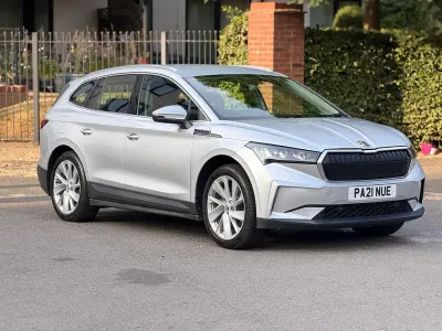 Used Skoda Enyaq iV Suite 131 kW (179 HP) 2021 Silver SUV